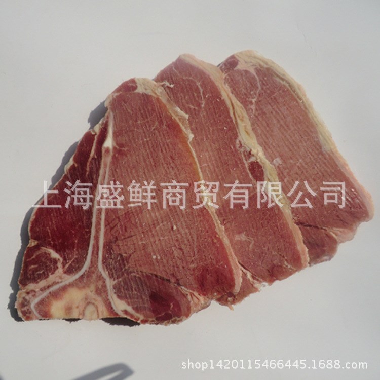 精品生T骨牛排 新鲜速冻牛排 美味T骨调理牛排 西餐厅批发现货