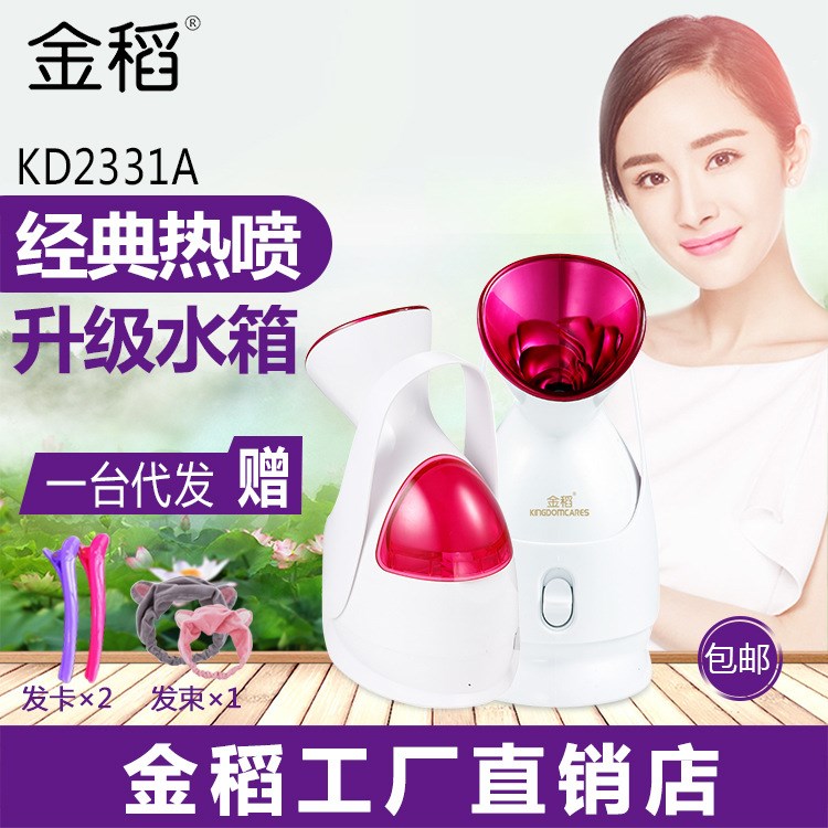 金稻KD-2331A熱噴蒸臉器 家用美容儀噴霧器 臉部加濕器保濕補(bǔ)水儀