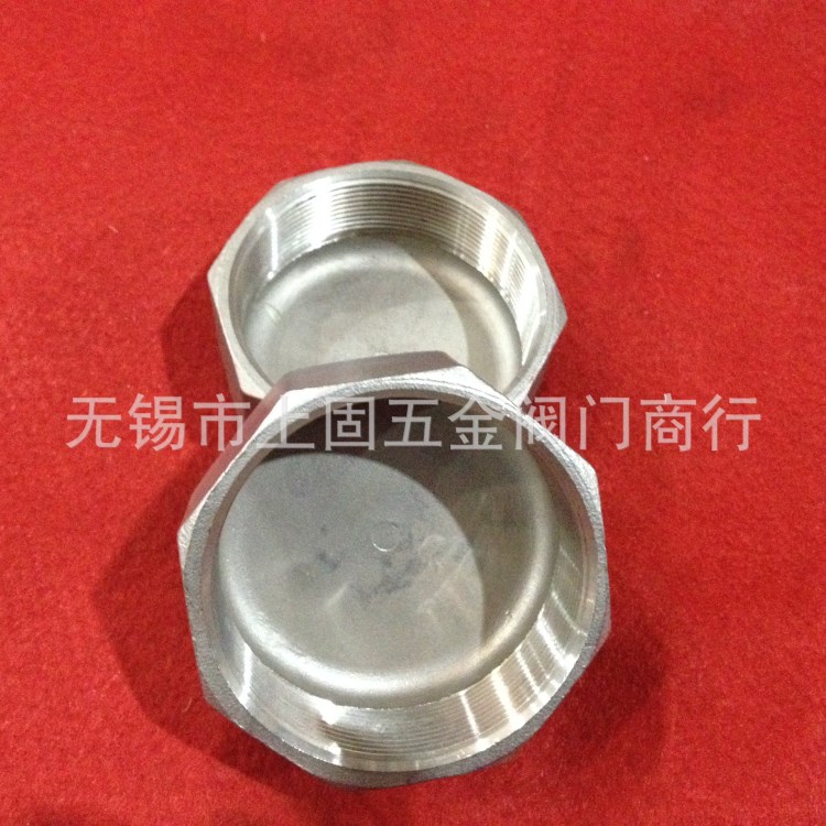 現貨供應304不銹鋼圓管帽，六角管帽  內絲六角帽  六角內絲堵頭