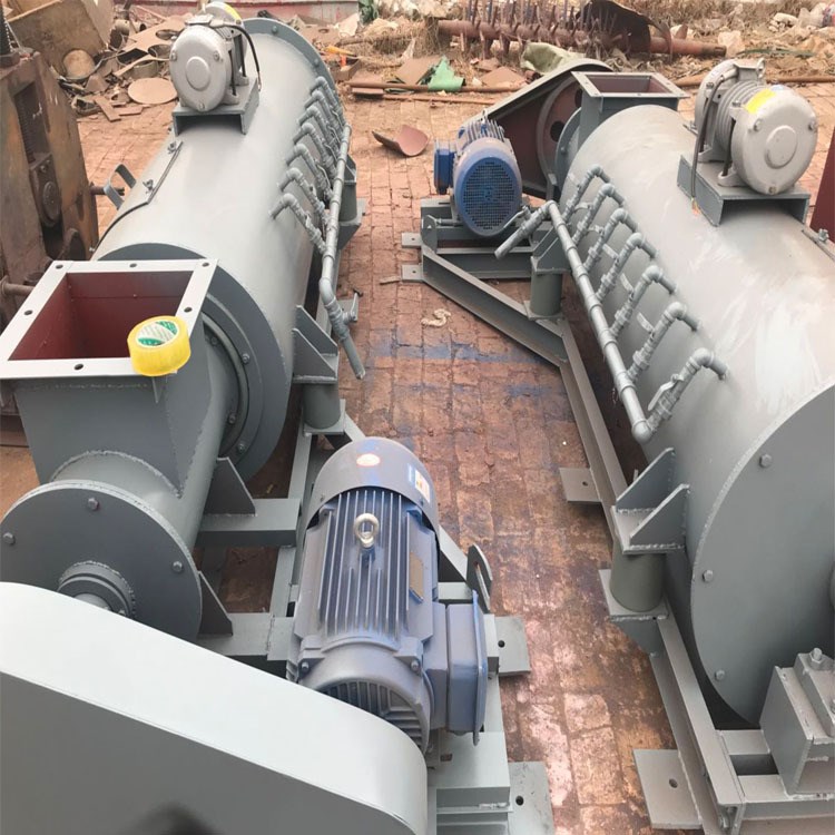 双轴粉尘加湿搅拌机 污泥双轴搅拌机 水泥混料机曦晟现货供应