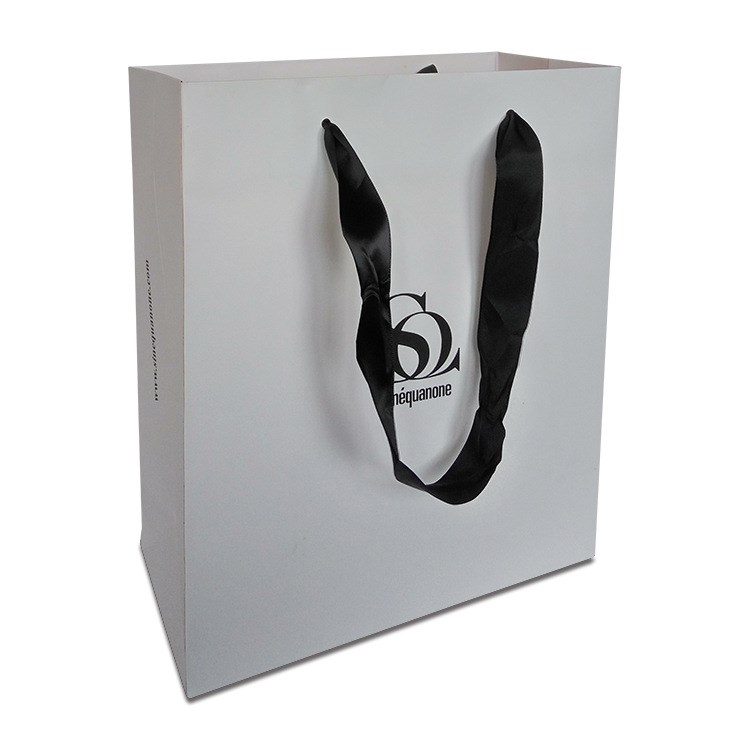 深圳紙袋定做 服裝手提袋定制印刷logo禮品包裝袋白卡紙袋