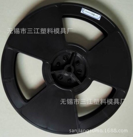 REEL 黑 13*24mm*4 導電/抗靜電  導電卷盤 抗靜電圓盤 載帶盤