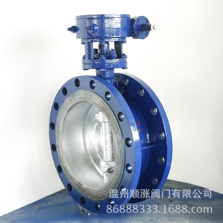 批發(fā)供應(yīng)鑄鋼蝶閥DN300法蘭蝸輪蝶閥/軟密封重型蝶閥定制