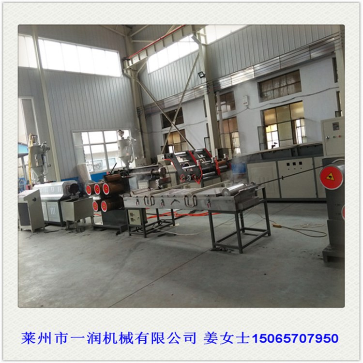 HDPE漁網絲PE窗紗絲擠出抽絲機器設備 塑料尼龍圓絲單絲拉絲機