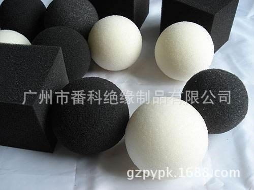 供應(yīng)透氣黑白海棉球 彩色玩具軟海綿球 圓形海棉球【廠家】