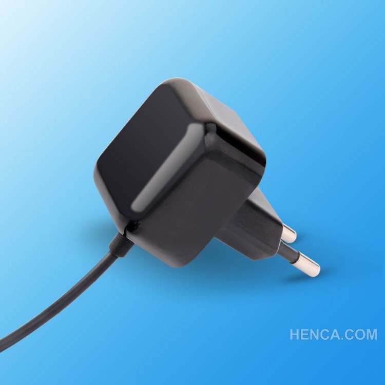 欧规带线充电器1a安卓数据线充电头 1000ma直充三星 华为充电器