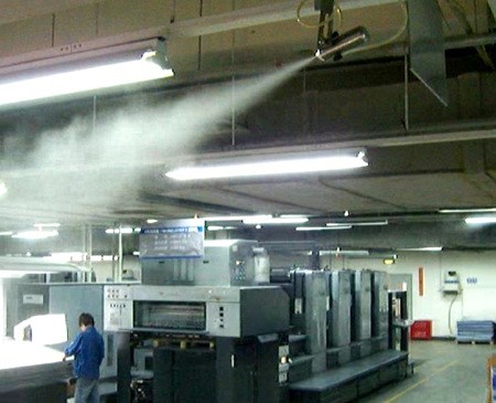 印刷廠噴霧加濕工程 印刷車間用噴霧加濕器