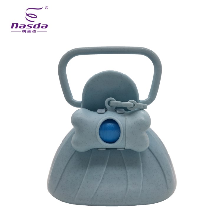 寵物垃圾袋 加厚便攜狗屎夾袋子二合一 狗狗貓咪清潔夾便器可定制