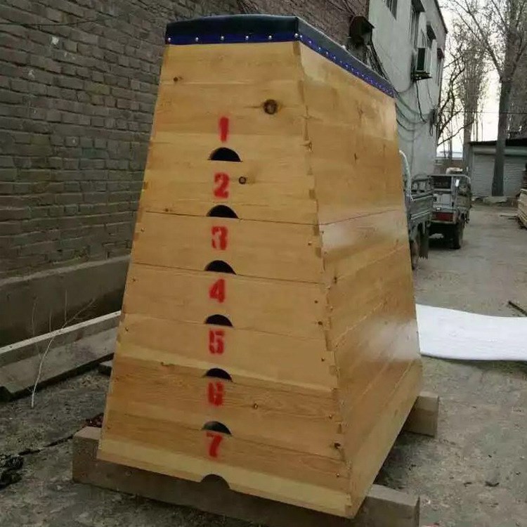 木質訓練跳箱五級七級跳馬教學體育運動器材可拆卸學校達標批發