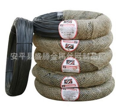 廠家供應12號黑色退火鐵絲，打包用退火鐵線，鍍鋅鐵絲