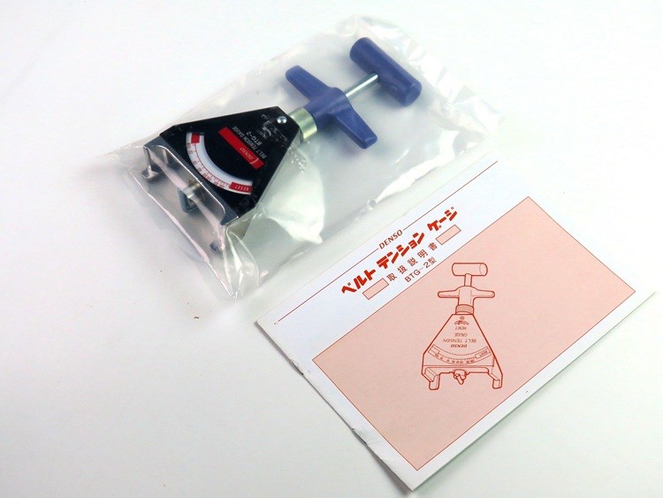 供應日本DENSO 電裝皮帶張力計BTG-2配件10050校正板