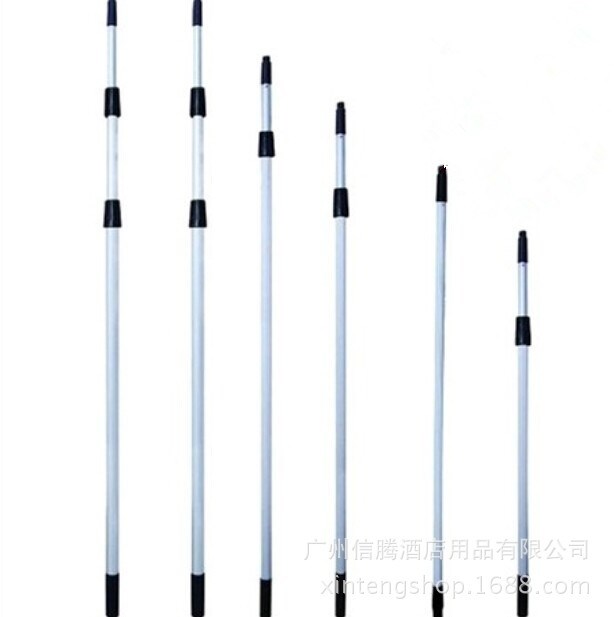 3米雙節(jié)4m6m8m9m三節(jié)鋁合金伸縮桿 玻璃刮伸縮桿 涂水器伸縮鋁桿