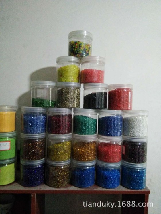 玻璃砂 玻璃顆粒 染色玻璃砂 工藝玻璃砂 染色夜光沙廠家直銷
