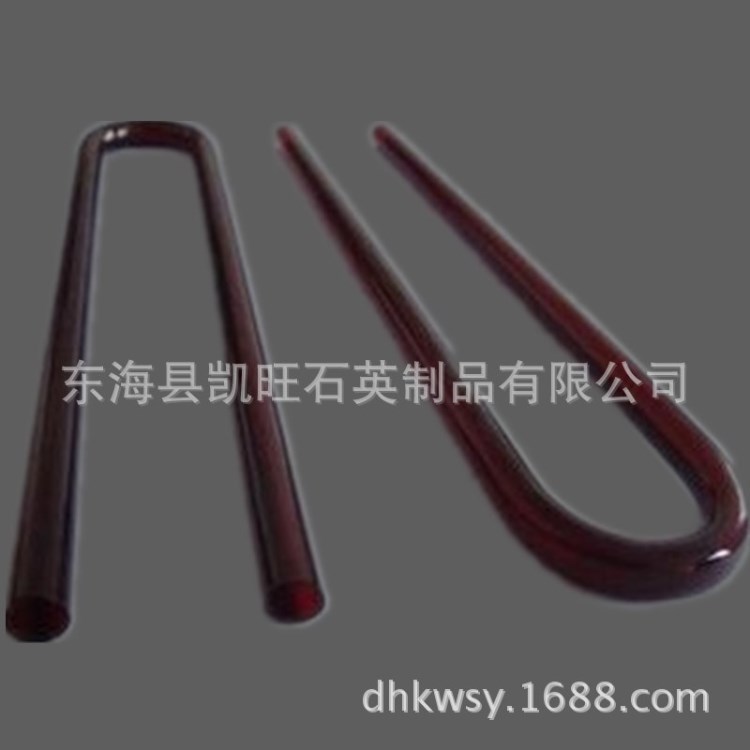 高規格黑紅色石英管