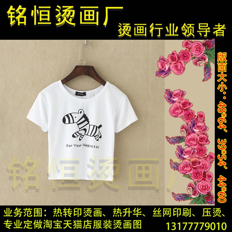 供應(yīng)洗水嘜 燙嘜 燙畫 洗水標(biāo) 服裝燙圖來圖定制 個性DIY熱轉(zhuǎn)印