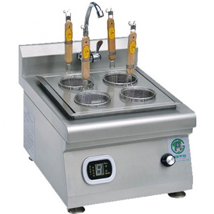 西廚設備專用商用多功能電磁臺式四孔煮面爐廚房專用設備廠家直銷