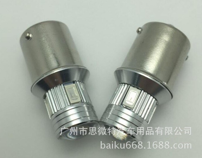 1156 汽车led转向灯12V 6SMD 5630汽车摩托车转向灯 转向灯角灯