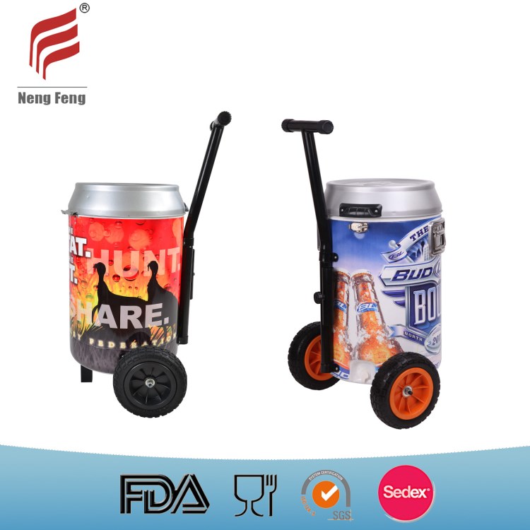 啤酒品牌禮品易拉罐啤酒瓶款保溫箱燒烤爐