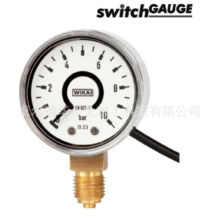 WIKA PGS07 switchGAUGE 帶電子壓力開(kāi)關(guān)的不銹鋼波登管壓力表