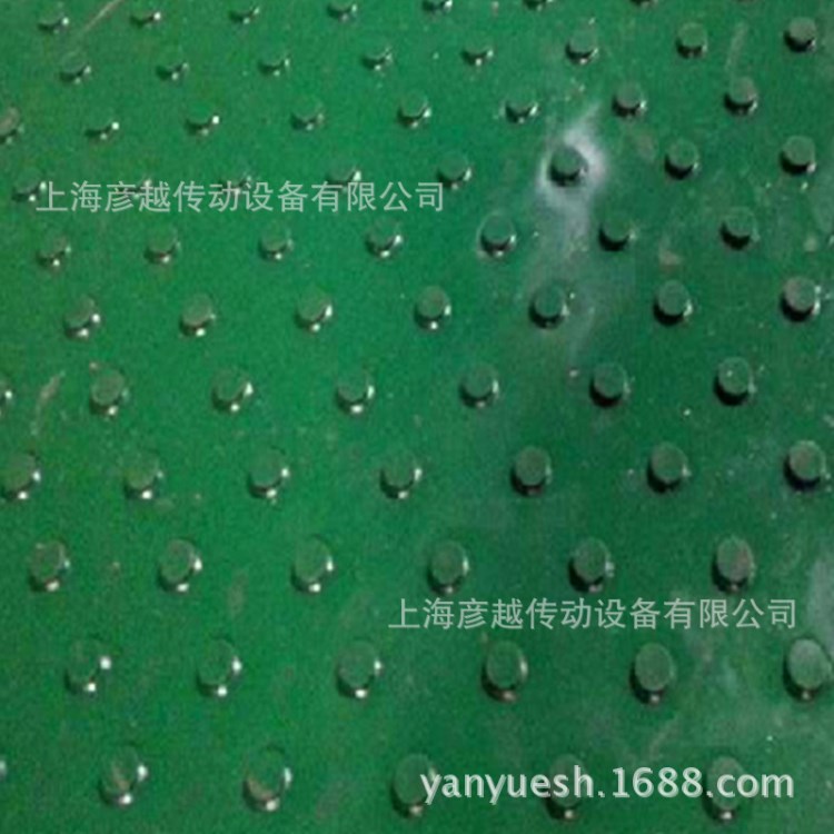 廠家直銷PVC小圓點凸包帶/陶瓷大理石石材菱形木材凸包防滑輸送帶