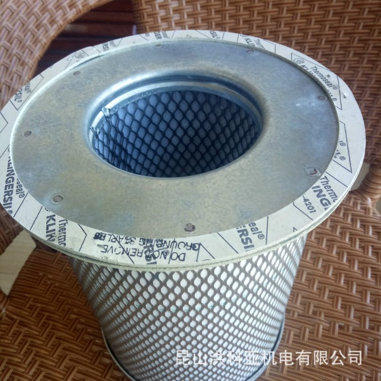 昆西空压机原装原厂油气分离器芯油细分离器芯油分芯1627410122