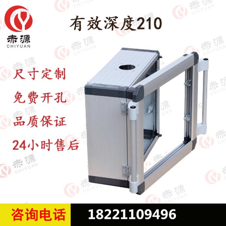 觸摸屏懸臂箱 高品質鋁合金機床操作箱 掛壁式電控箱系統 