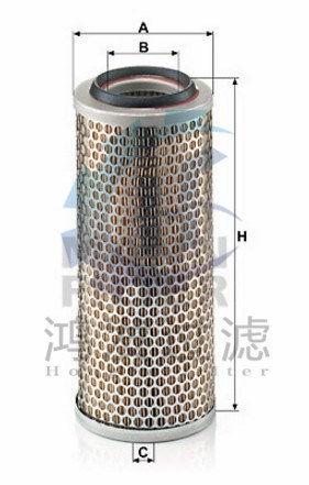 MANN FILTER 曼牌空气滤清器C17201（货期短）