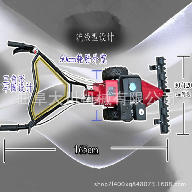 可付定金的手推式剪草機廠家 山東原裝現(xiàn)貨手推式割草機報價