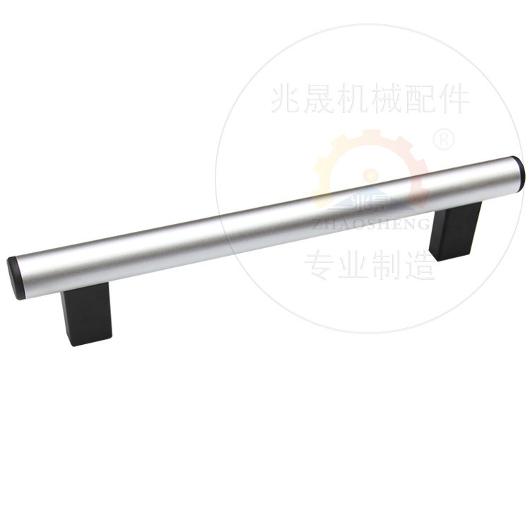 兆晟管徑25mm鋁合金管狀拉手機(jī)床防護(hù)門拉手?jǐn)?shù)控門把手
