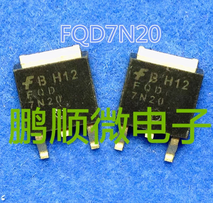 原裝  FQD7N20 7N20 N溝道場(chǎng)效應(yīng) 200v 7A