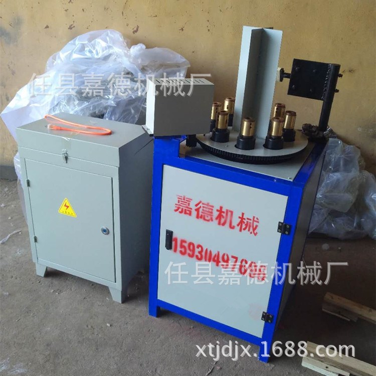 嘉德制造8工位三段式焊止水片設(shè)備 全自動化止水螺桿焊機