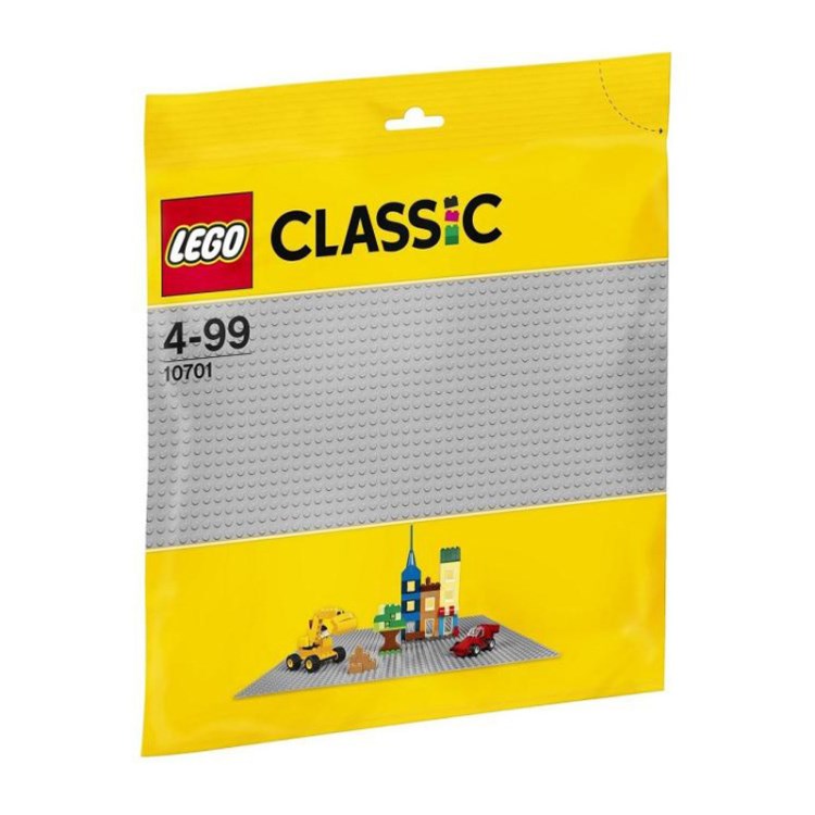 樂高 LEGO 經(jīng)典系列 經(jīng)典創(chuàng)意灰色底板 10701大號(hào)拼砌板小顆粒