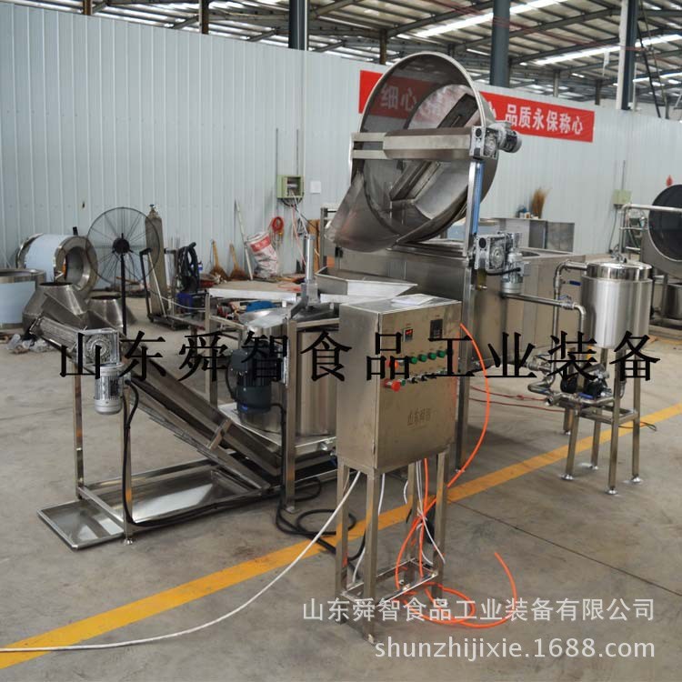炸薯條專用油炸機 云南薯片專用油炸設備 舜智廠家生產