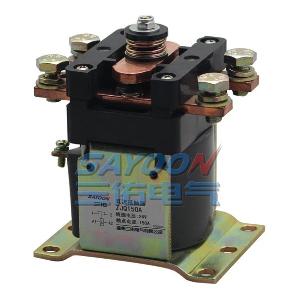 供應(yīng) 直流接觸器ZJQ1_ MOTOR 掃地 三佑電氣 150V 短時工作