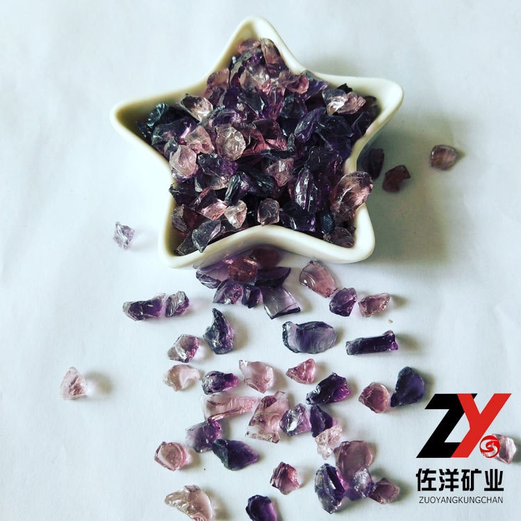 供應(yīng)彩色玻璃砂 染色玻璃砂 裝飾用橘黃色玻璃砂 碎玻璃顆粒