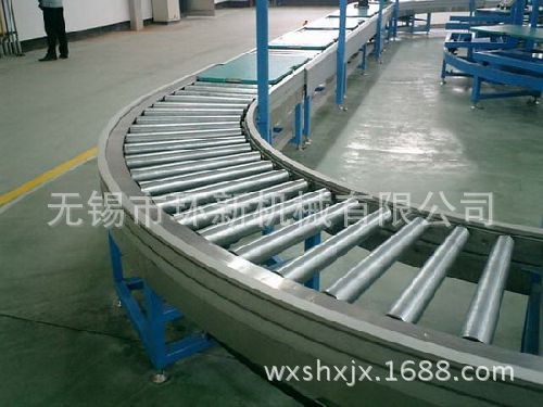 滾筒線 不銹鋼滾筒輸送線 90&deg;轉(zhuǎn)彎滾筒線