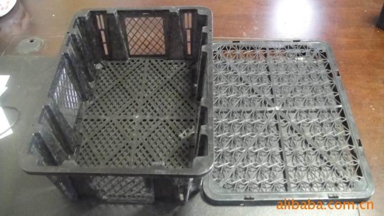帶蓋葡萄框塑料模具  水果框塑料模具 周轉箱塑料模具的設計