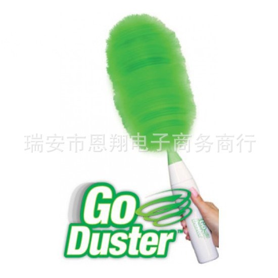 厂家直销 GO DUSTER ER电动鸡毛掸子 duster灰尘刷除尘禅子