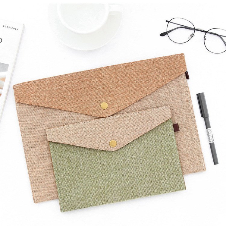 簡約皮質文件袋 商務A4文件袋 檔案資料袋 超薄文件袋定制