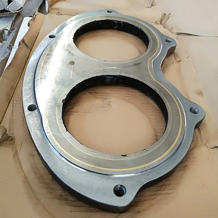 泵车配件三一合金眼睛板切割环中联眼镜板切割环徐工大象