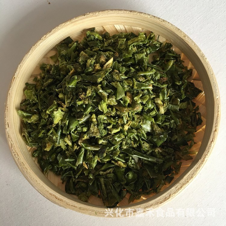 嘉禾 脫水蔬菜供應脫水青椒片 出口級脫水青椒