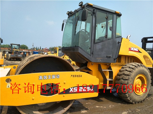 二手壓路機 精品二手徐工型號單鋼輪22噸壓路機降價處理 送貨上門