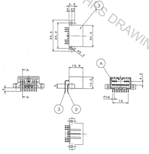 GT10-16DP-DS(70)  广濑汽车连接器GT10系列  现货供应