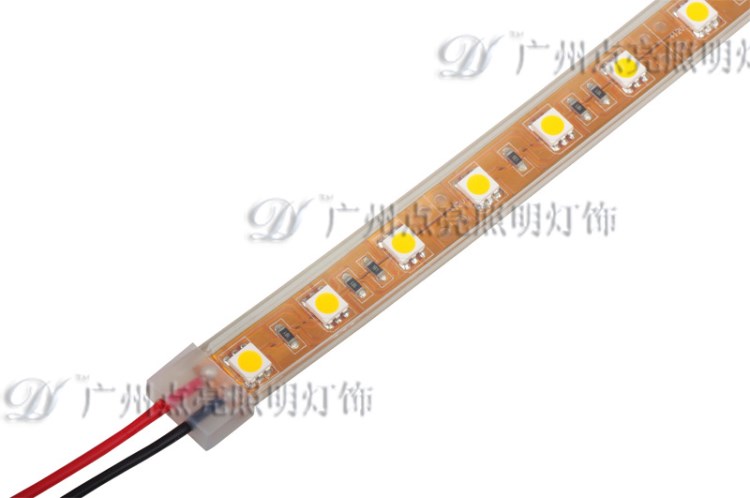 廣州廠家直供  LED燈條燈帶 60燈每米5050軟燈條 灌膠防水燈條