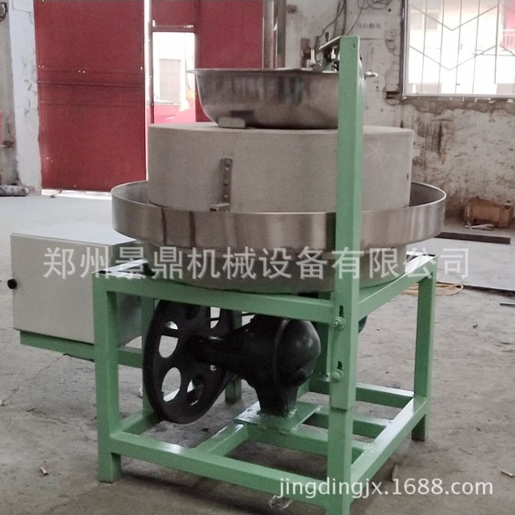 廠家推薦商業石磨磨粉機 電動石磨 家用石磨盤磨面機 石磨豆腐機