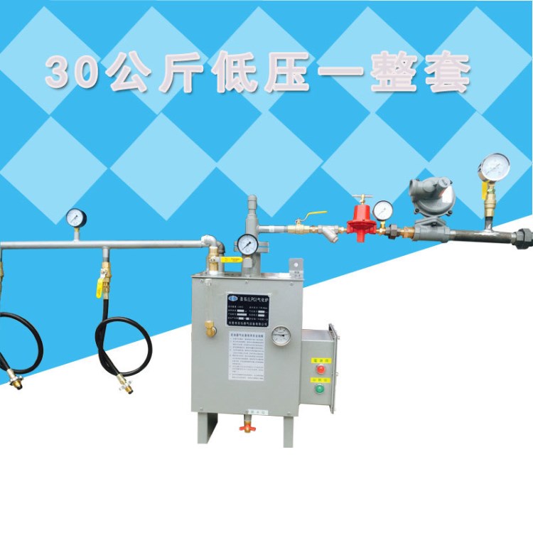 廠家直銷30公斤低壓一全整套餐館液化氣氣化爐設(shè)備汽化器