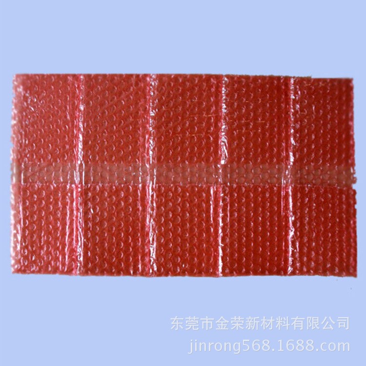 紅色pe防靜電十格氣泡袋 氣泡袋多格訂制 東莞紅色氣泡袋格子袋
