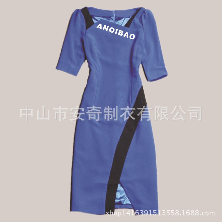 定制秋冬酒水女服套裝 飲料服 化妝品導(dǎo)購(gòu)服 工作服