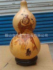 廠家直供葫蘆激光旋轉(zhuǎn)雕刻機(jī) 用于工藝品 藝術(shù)品加工制作 精度高
