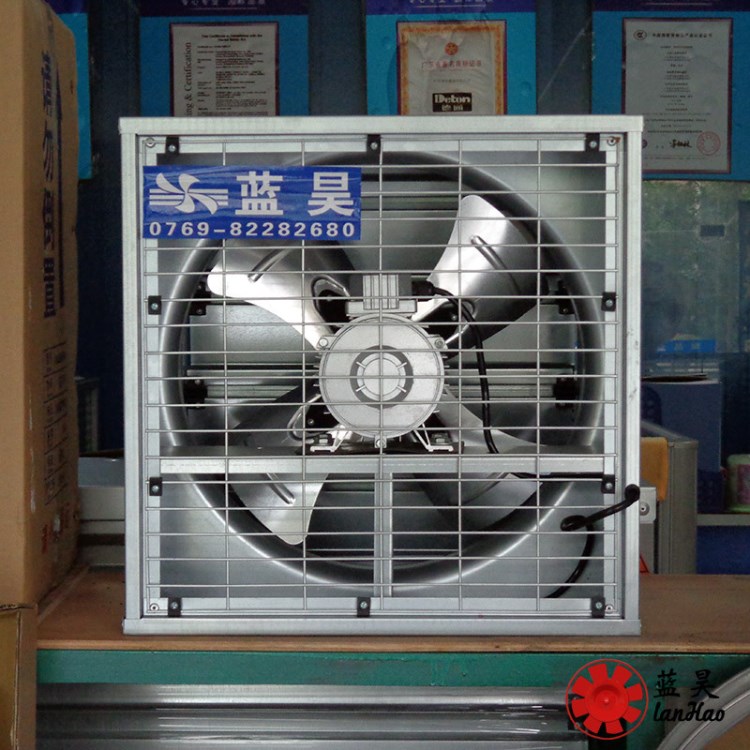 方形480MM百葉窗工業(yè)排風(fēng)扇換氣扇設(shè)備 380V大排量負(fù)壓風(fēng)機(jī)